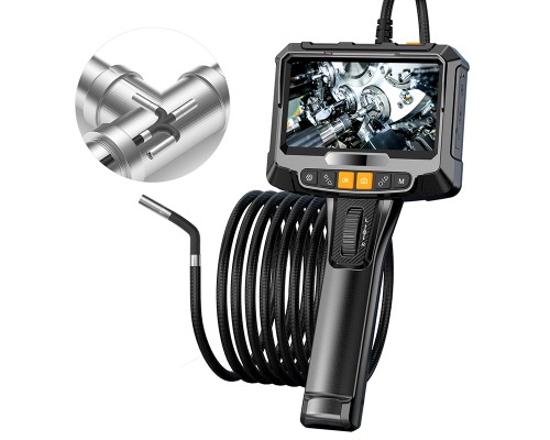 Видеоэндоскоп FlexiCam-LX2W-HD с двусторонней артикуляцией для осмотра двигателей, автомобилей, турбин, канализаций, воздуховодов.